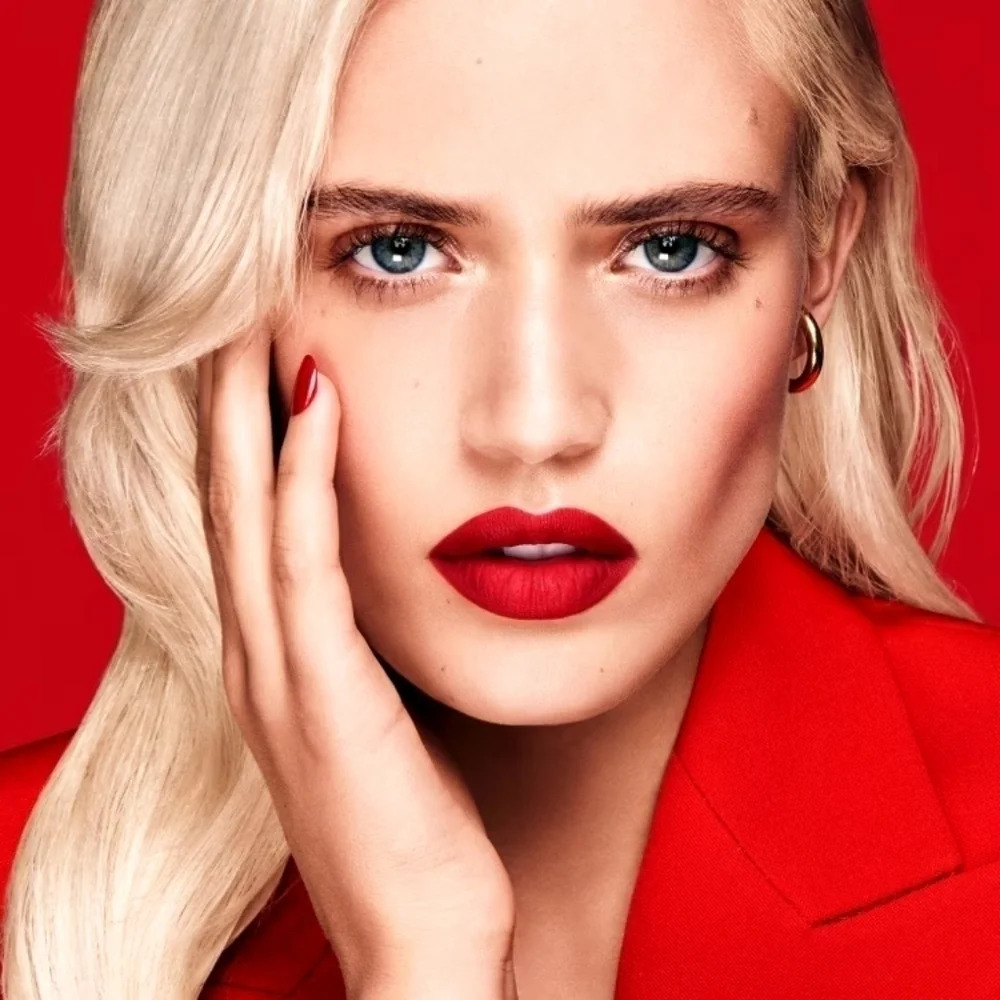 MAC Ruby New 935 Lipstick - Powder Kiss, Vivid Blue Red